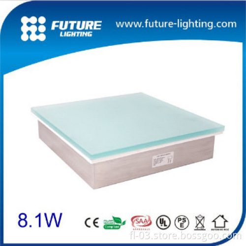 3 years warranty garden decorative color changing glass led brick tile